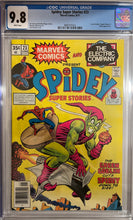 Load image into Gallery viewer, Spidery Super Stories #23 CGC 9.8
