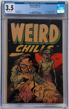 Load image into Gallery viewer, Weird Chills #1 CGC 3.5 Classic Blood Transfusion cover
