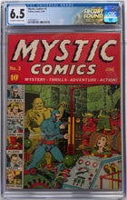 Load image into Gallery viewer, Mystic Comics #3 CGC 6.5 Origin of Hercules. Bondage torture cover