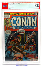 Load image into Gallery viewer, Conan the Barbarian #23 PSA 8.0