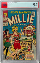 Load image into Gallery viewer, Millie the Model #150 PSA 9.2 Off-White/White pgs.
