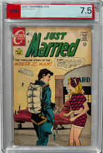 Load image into Gallery viewer, Just Married #59 PSA 7.5 Off-White/White pgs.
