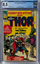 Load image into Gallery viewer, Journey into Mystery #105 CGC 8.5 app. of Avengers, Cobra and Mister Hyde