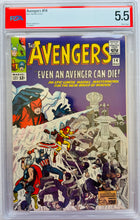 Load image into Gallery viewer, Avengers #5 PSA 4.0 Hulk & Lava Men app. White pgs.