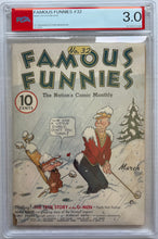 Load image into Gallery viewer, Famous Funnies #32 PSA 3.0 1st app. Phantom Magician