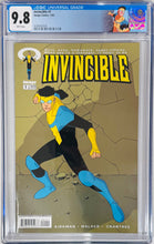 Load image into Gallery viewer, Invincible #1 CGC 9.8 White pgs.
