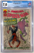 Load image into Gallery viewer, Amazing Spider-Man #6 CGC 7.0 White pgs 1st Lizard
