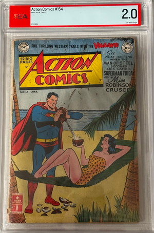 Action Comics #154 PSA 2.0