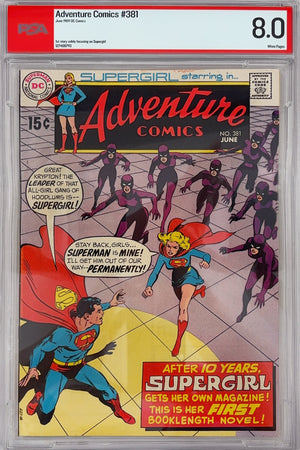 Adventure Comics #381 PSA 8.0