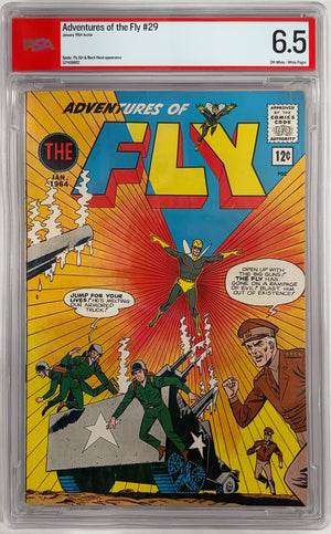 Adventures of the Fly #29 PSA 6.5