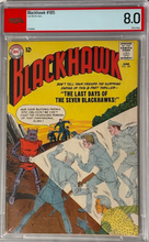 Load image into Gallery viewer, Blackhawk #185 PSA 8.0
