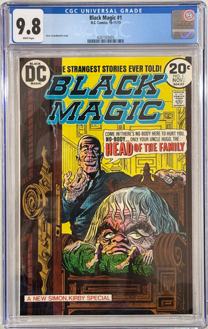 Black Magic #1 CGC 9.8