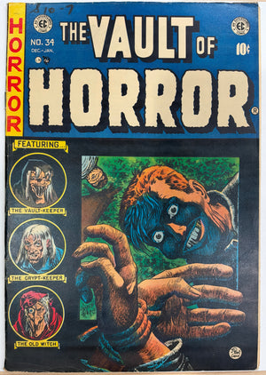 Vault of Horror #34 5.5 White pgs.