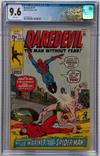 Load image into Gallery viewer, Daredevil #77 CGC 9.6 app. of Spider-Man and Sub-Mariner
