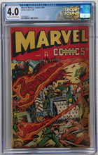 Load image into Gallery viewer, Marvel Mystery Comics #64 CGC 4.0 Last German war cover
