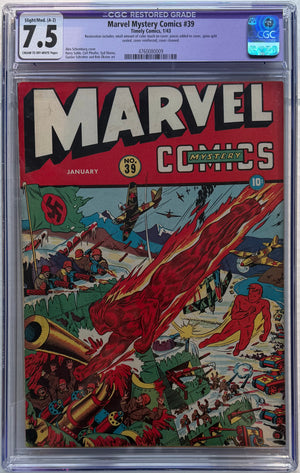Marvel Mystery Comics #39 CGC 7.5