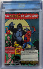 Load image into Gallery viewer, Spidey Super Stories #31 CGC 8.0 app. of Moondragon &amp; Doctor Doom
