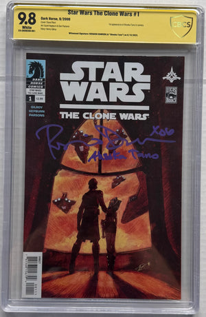 Star Wars The Clone Wars #1 CBCS 9.8 1st app. Ahsoka Tano