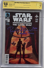 Load image into Gallery viewer, Star Wars The Clone Wars #1 CBCS 9.8 1st app. Ahsoka Tano
