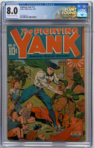 Fighting Yank #13 CGC 8.0