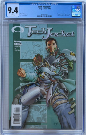 Tech Jacket #1 CGC 9.4 6 pg. Invincible 1 preview
