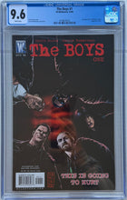 Load image into Gallery viewer, The Boys #1 CGC 9.6 1st app. Butcher, Terror, Hughie &amp; A-Train

