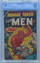 Load image into Gallery viewer, Young Men #28 CBCS 7.0 Last issue. Dorma app.
