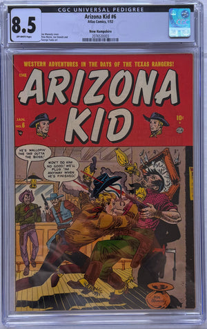 Arizona Kid #6 CGC 8.5