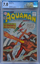 Load image into Gallery viewer, Aquaman #1 CGC 7.0 1st app. Quisp. Topo Cameo
