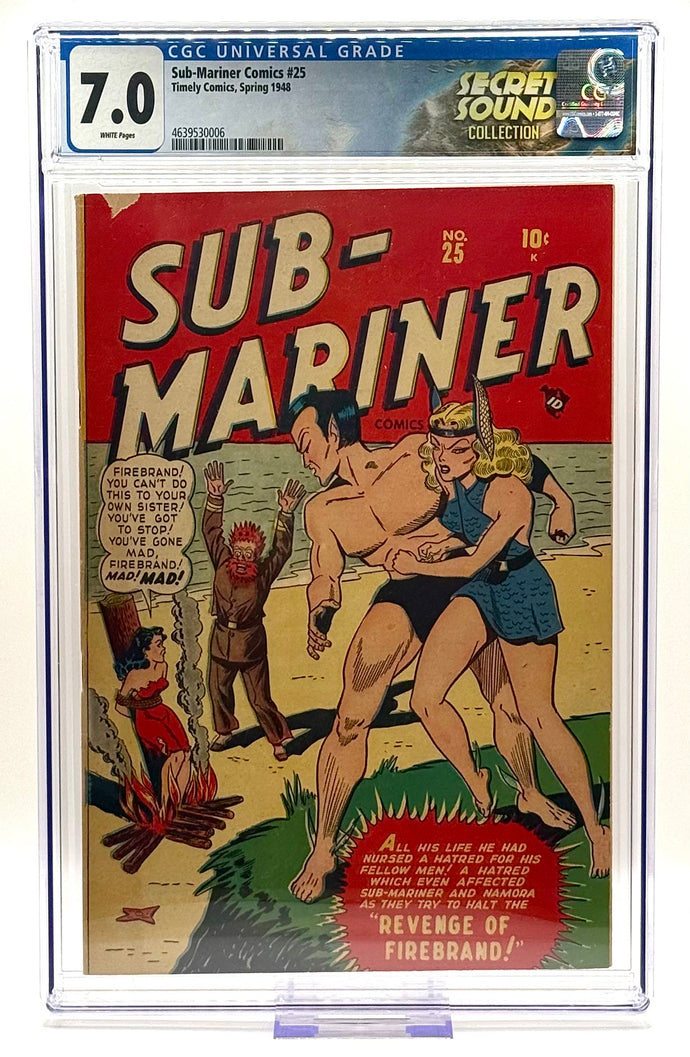 Sub-Mariner Comics #25 CGC 7.0