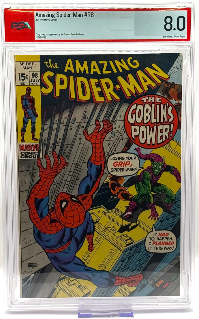 Amazing Spider-Man #98 PSA 8.0