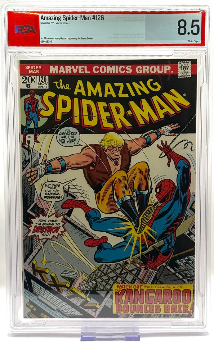 Amazing Spider-Man #126 PSA 8.5