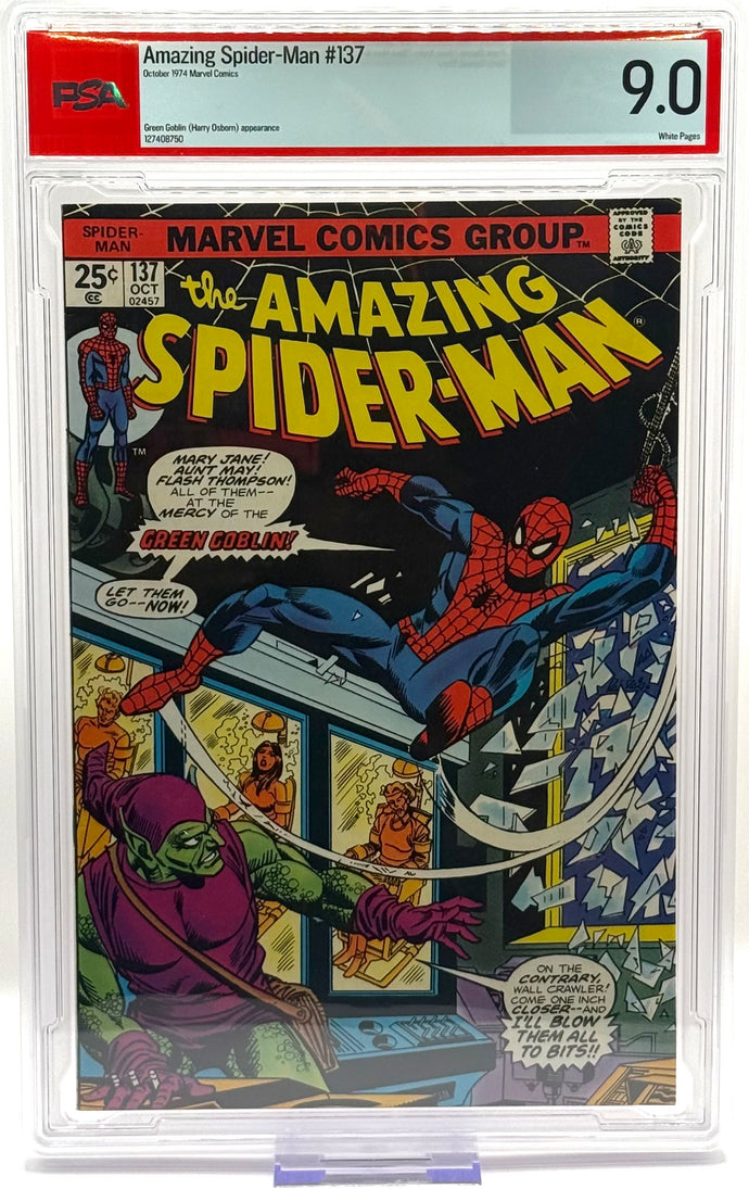 Amazing Spider-Man #137 PSA 9.0