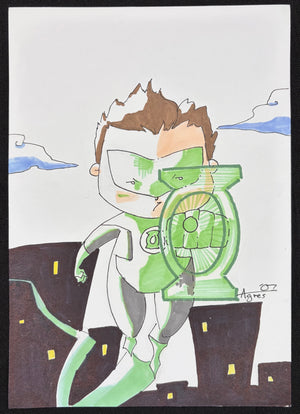 Agnes Garbowska Green Lantern sketch