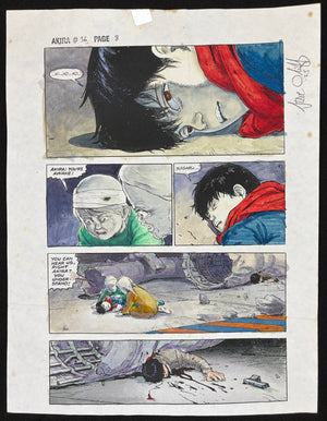 Akira #36 pg8 Color Guide