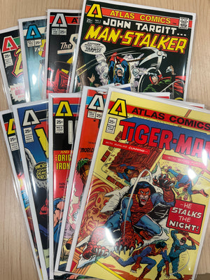 9 Atlas books in 6.0-9.4