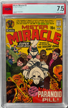 Load image into Gallery viewer, Mister Miracle #3 PSA 7.5 Off-White/White pgs.
