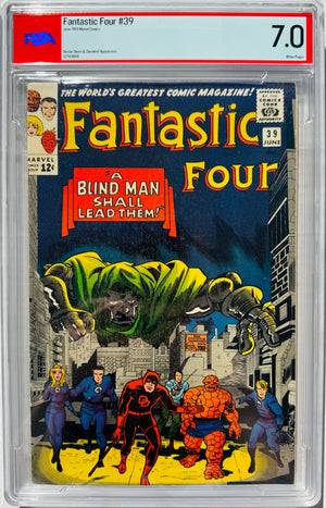 Fantastic Four #39 PSA 7.0 White pgs. App. of Doctor Doom & Daredevil