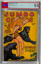 Load image into Gallery viewer, Jumbo Comics #107 PSA 5.5 Off-White/White pgs.
