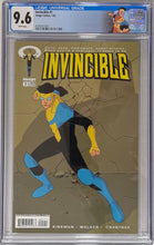 Load image into Gallery viewer, Invincible #1 CGC 9.6 White pgs.
