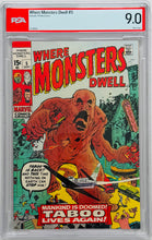Load image into Gallery viewer, Where Monsters Dwell #5 PSA 9.0 White pgs.
