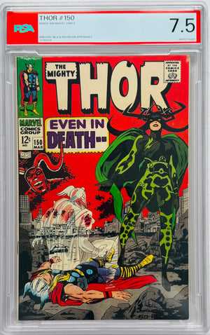Thor #150 PSA 7.5 app. of Wrecker, Hela & Destroyer