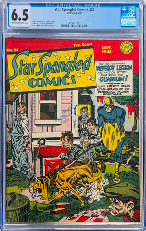 Star Spangled Comics #24 CGC 6.5