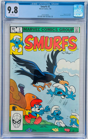 Smurfs #2 CGC 9.8 Based on NBC animated television series