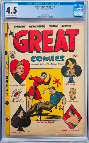 All Great Comics #14 CGC 4.5
