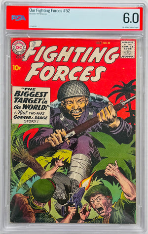 Our Fighting Forces #52 PSA 6.0