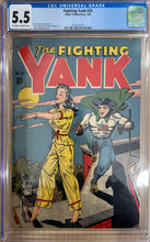 Load image into Gallery viewer, Fighting Yank #25 CGC 5.5 OW/W
