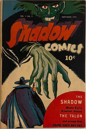 Shadow Comics Vol.5 #8 6.0