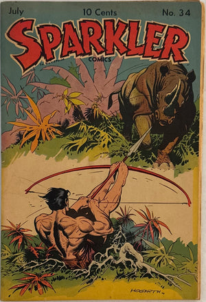 Sparkler Comics #34 4.0