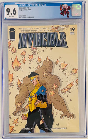 Invincible #19 CGC 9.6 1st app. Battle Beast, Magnattack, Magmaniac & Tether Tyrant
